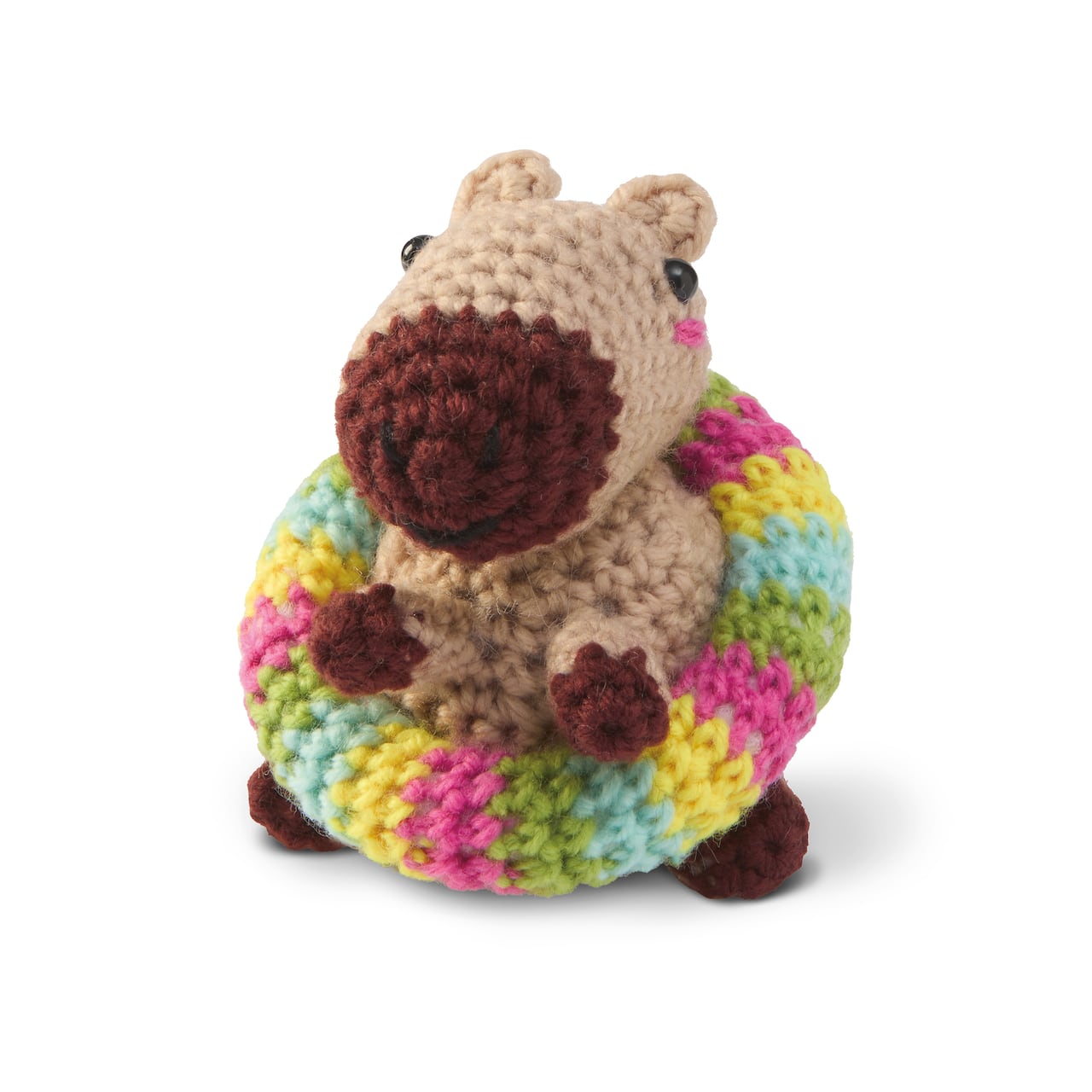 Summer Kawaii Capybara Crochet Kit by Loops & Threads®